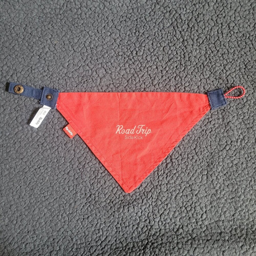 Reddy "Road Trip" Dog Bandana - XS/S